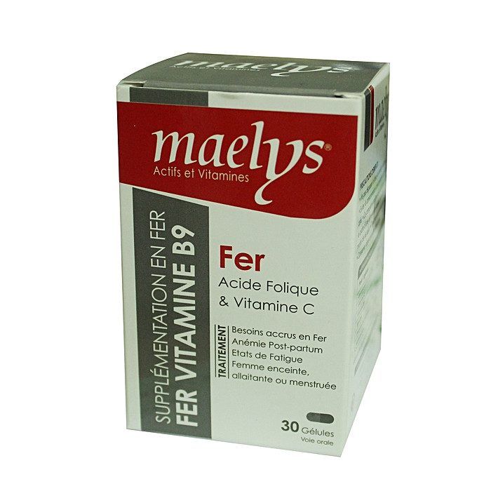 MAELYS FER 30 GELULES