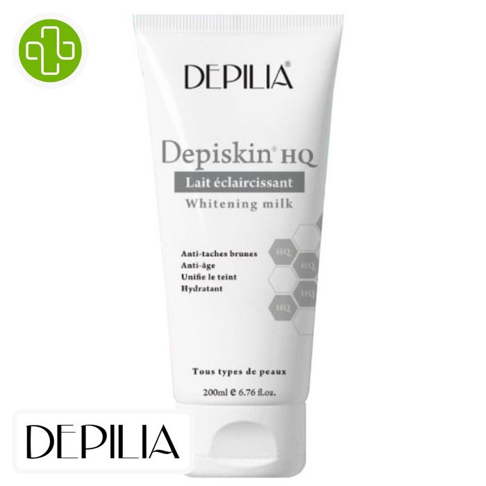 DEPILIA DEPISKIN LAIT ECLAIRCISSANTE HQ 200ML