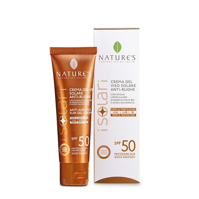 ISOLARI GEL CREME VISAGE ANTI AGE SPF50 50ML 7796