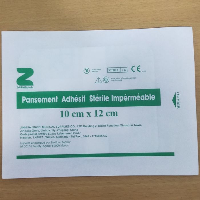 DERMAPLAIE PANSEMENT ADHES ST IMPERM 09X10CM