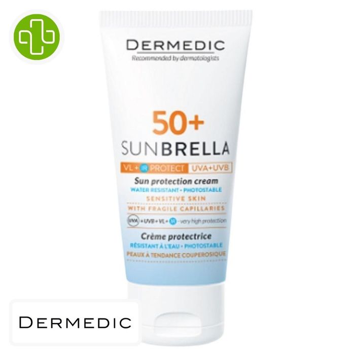 DERMEDIC SUNBRELLA ECRAN SPF50 P.M/G A TEND ACN 50ML C.014