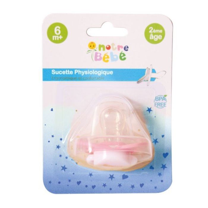 NOTRE BEBE SUCETTE PHYSIO 2AGE NB019 /C.0125 POUCE