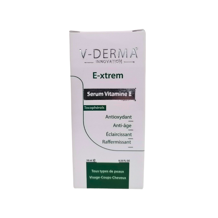V.DERMA E-XTREM PLUS VITAMINE E 10ML PURE ROUGE 0201