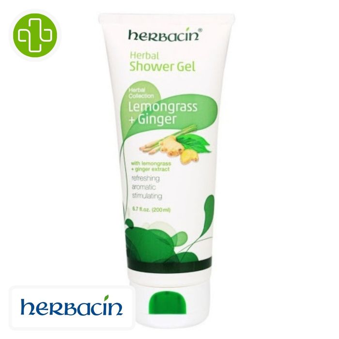 HERBACIN GEL DOUCHE CITRONNELLE & GINGEMBRE 200ML