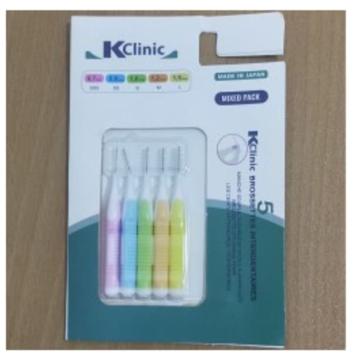 KIN BROSSETTES INTERDENTAIRE MIXTE 5 UNITES