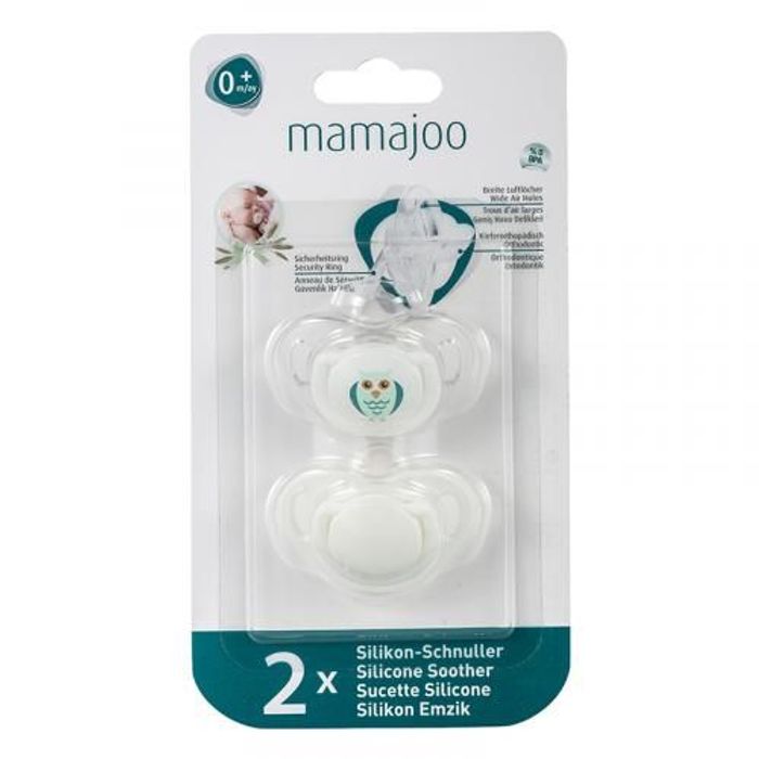 MAMAJOO SUCETTE SILICONE ORTH OPAQ 6M+(MMJ2063)+BTE