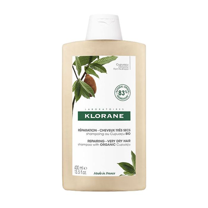 KLORANE SHAMPOING AU CUPUACU POUR CHEVEUX SEC 400ML