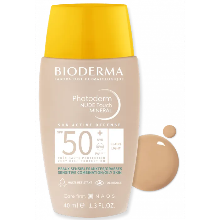 PHOTODERM NUDE TOUCH SPF50+ T TRES CLAIR 40ML