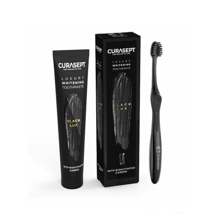 CURASEPT DENTIFRICE BLACK LUXURY 75ML+BAD