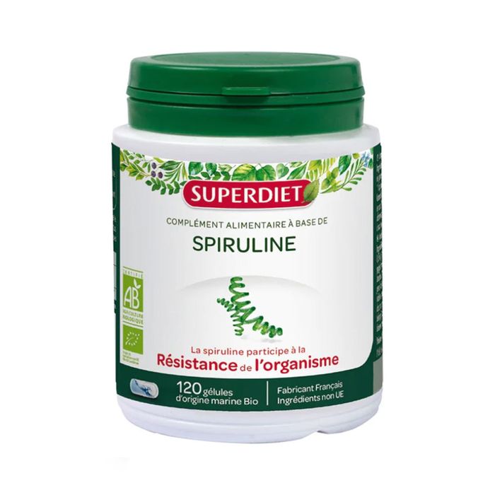 SPIRULINE 120GELULES -OXYGENE
