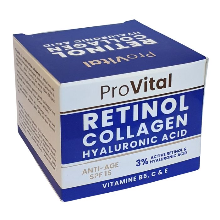 PROVITAL CREME RETINOL COLLAGEN HYALURONIC ACIDE50ML
