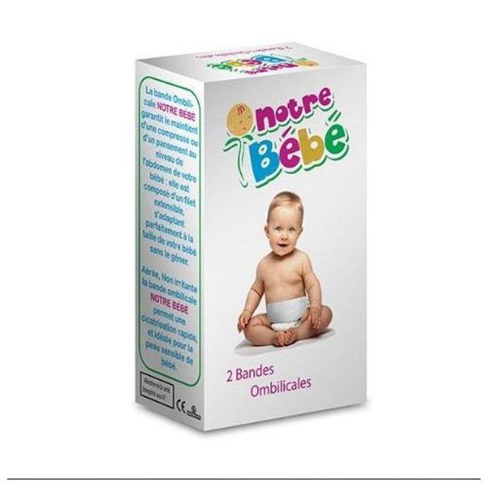 NOTRE BEBE BANDE OMBILICALE