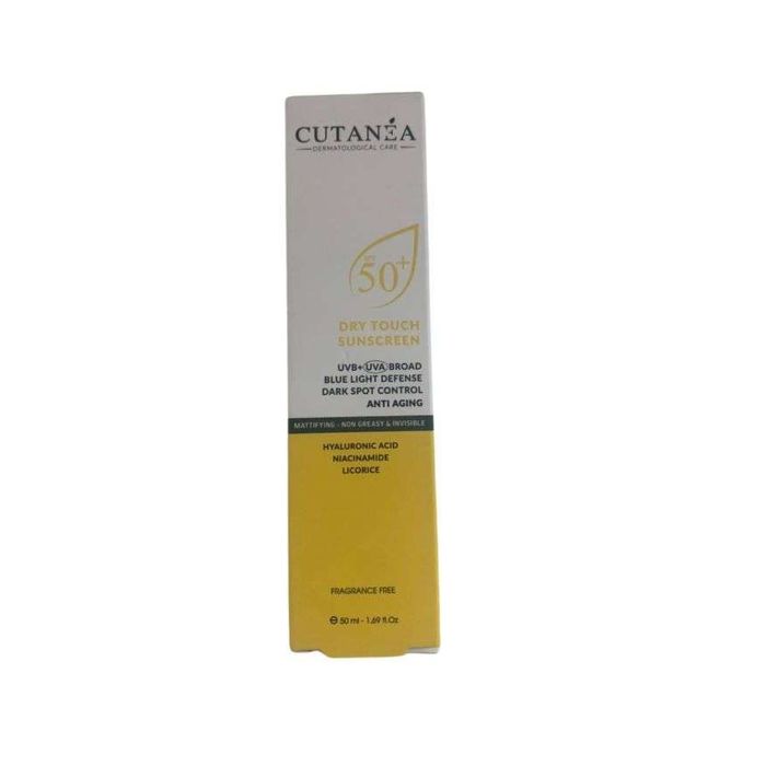 CUTANEA ECRAN SOLAIRE MATIFIANT DRY TOUCH SPF 50+ 50ML 8298