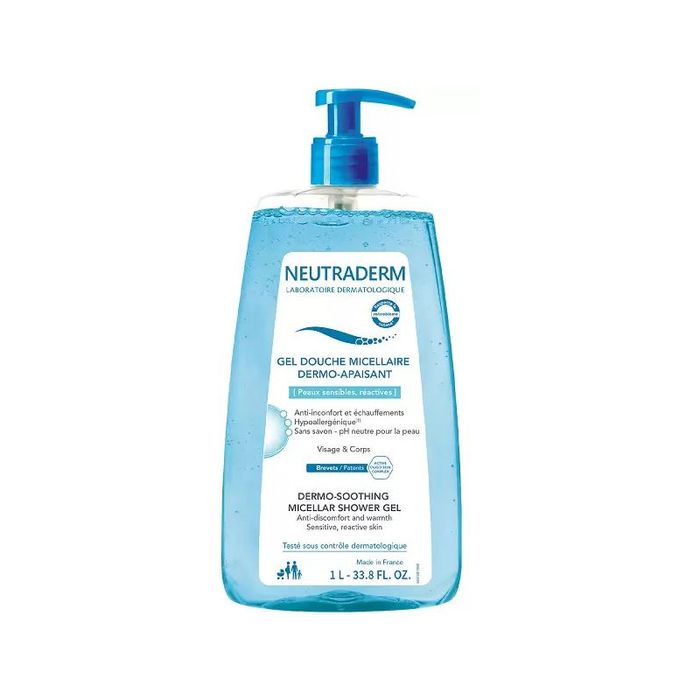 NEUTRADERM GEL DOUCHE MICELLAIRE 1000ML POMPE