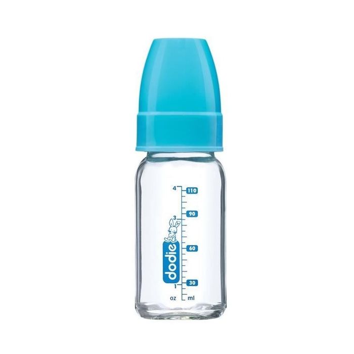 DODIE BIBERON VERRE 120ML BLEU LAGOON