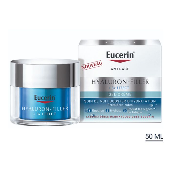 EUCERIN HYALURON FILLER SOIN DE NUIT BOOSTER HYDRATATION NUIT50ML