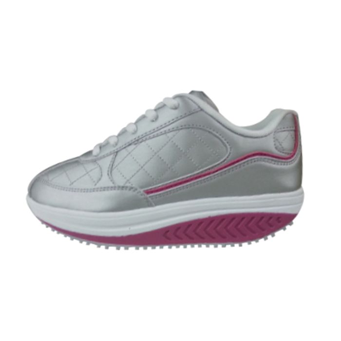 DRAINAFLEX SHOES SILVER ARGENT/ROSE T40