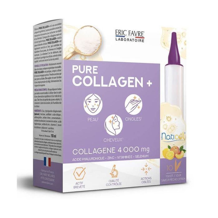COLLAGEN + PURE 10 DOSETES/ 15ML ERIC FAVRE