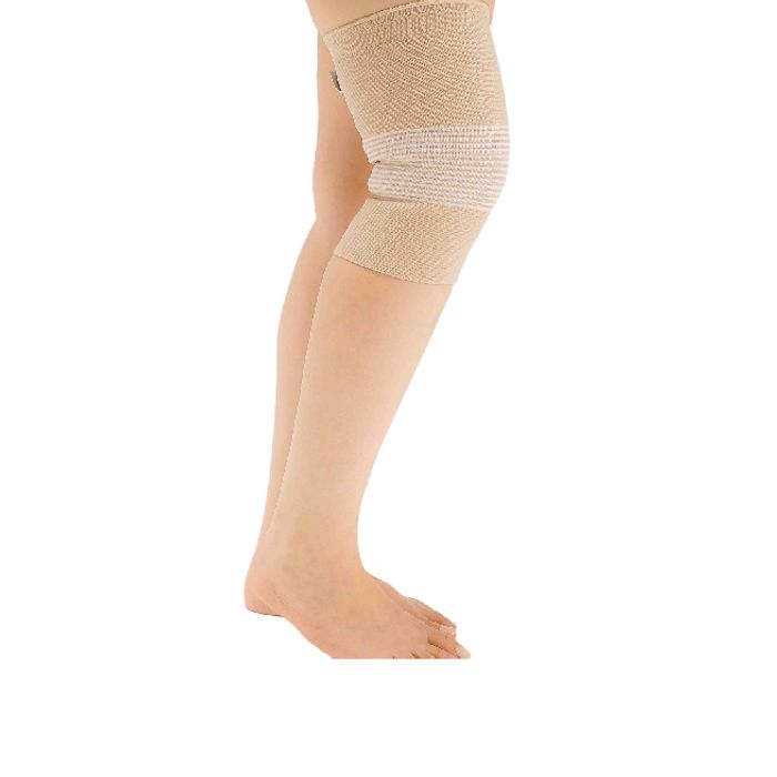 Ortholand GENOUILLERE ELASTIQUE + BANDE SILICONE TAILLE M ML-0320