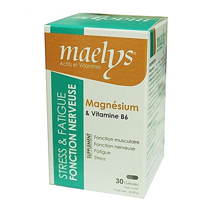 MAELYS MAGNESIUM 30 GELLULES