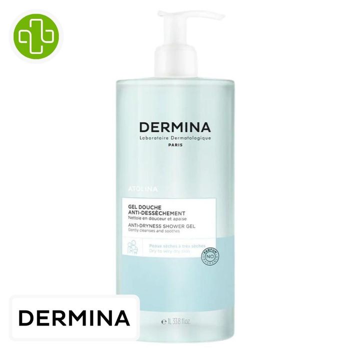 DERMINA ATOLINA GEL DOUCHE APAISANT 1L