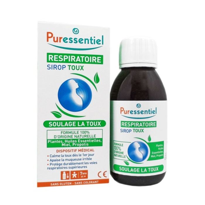 PURESSENTIEL SIROP RESPIRE TOUX 125ML
