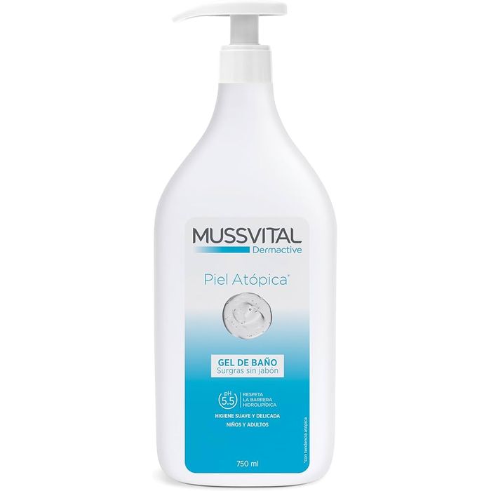 MUSSVITAL DERMACTIVE GEL PEAU ATOPIQUE 750ML