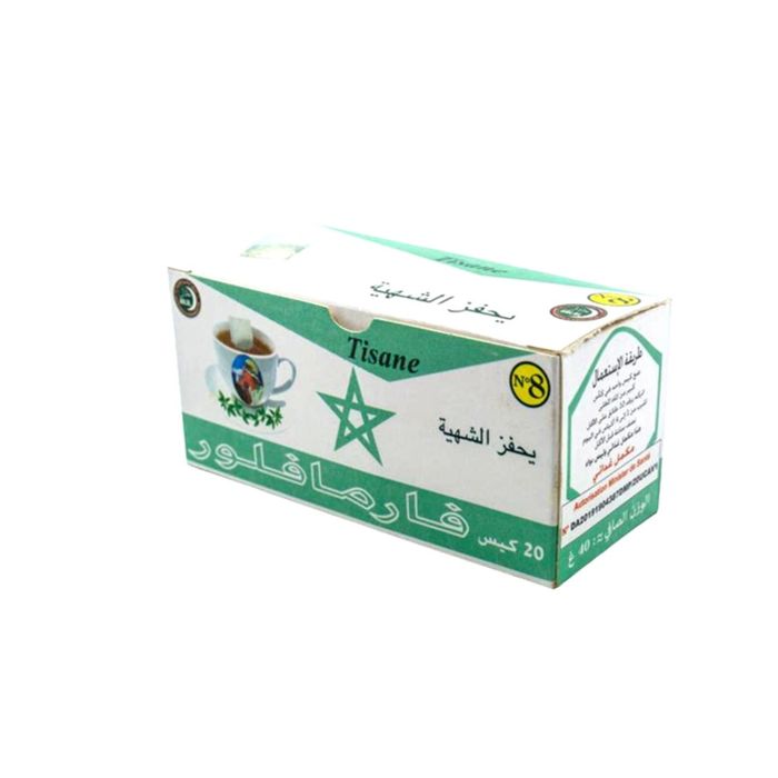 PHARMAFLORE N°08. STIMULANTE D'APPÉTIT