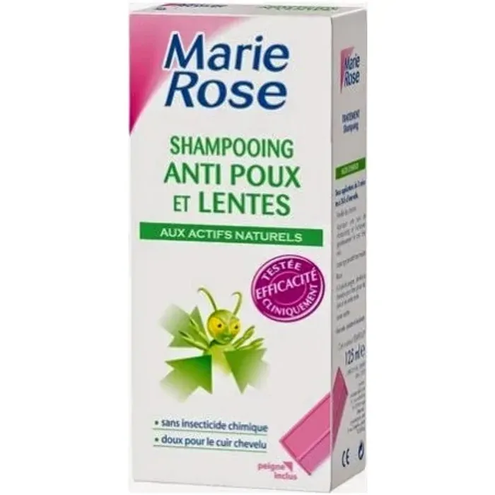 MARIE ROSE SHAMPOING ANTI POUX ET LENTES 125ML