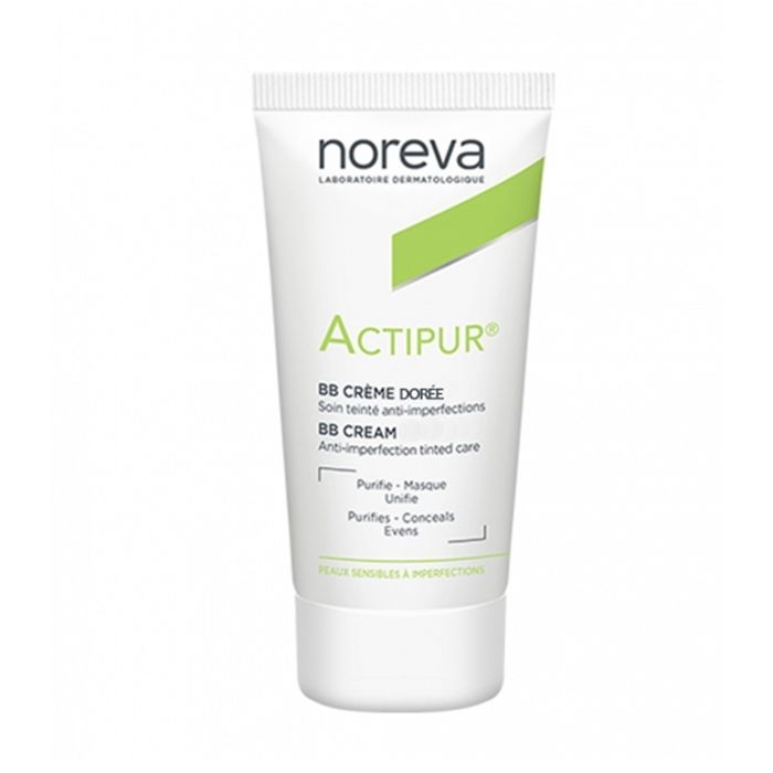 NOREVA ACTIPUR CREME ANTI IMPERFECTION BB TEINTE DOREE 30ML