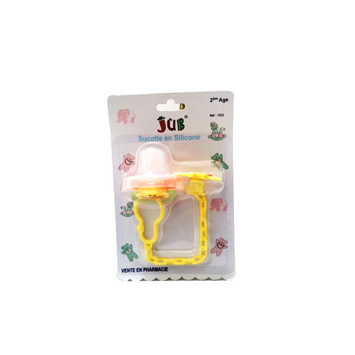 JUB SUCETTE SILICONE PHYSIOLOGIQUE