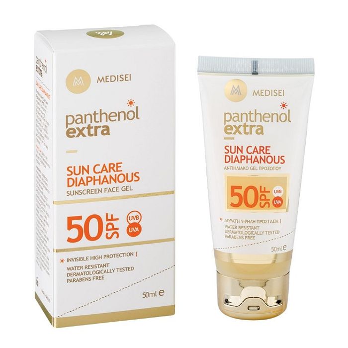PANTHENOL EXTRA SUN SPF50 GEL INVISIBLE 50ML