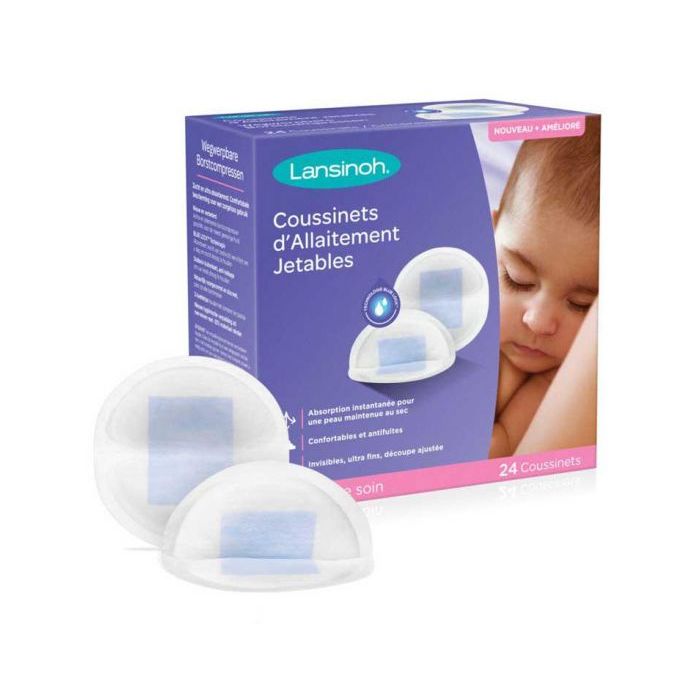 LANSINOH COUSSINET D'ALLAITEMENT 24 U