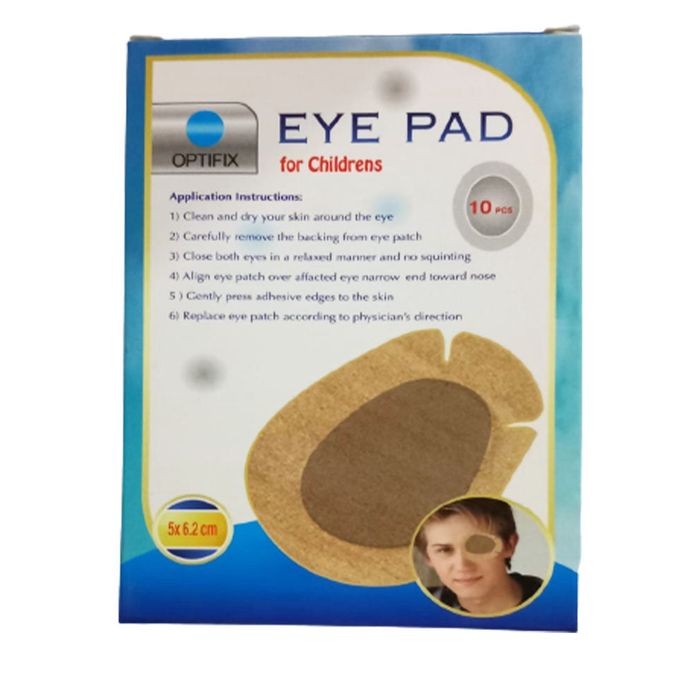 COMP OCUL OPTIFIX EYE PAD ENFANT X10