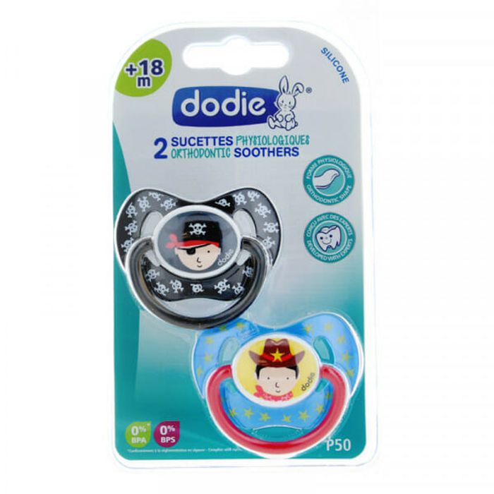 DODIE SUCETTE PHYSIO +18 SIL DUO 50 G/P50