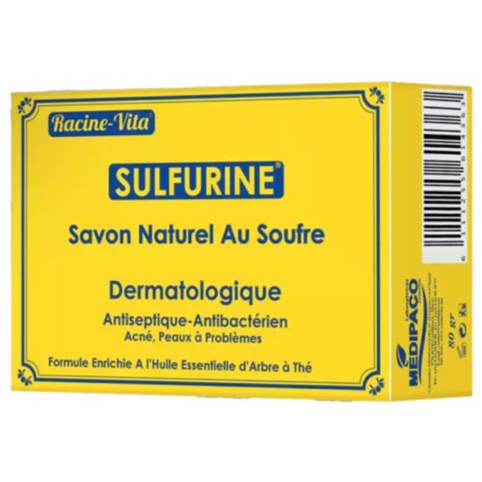 RACINE VITA SAVON NAT AU SOUFRE 80GR