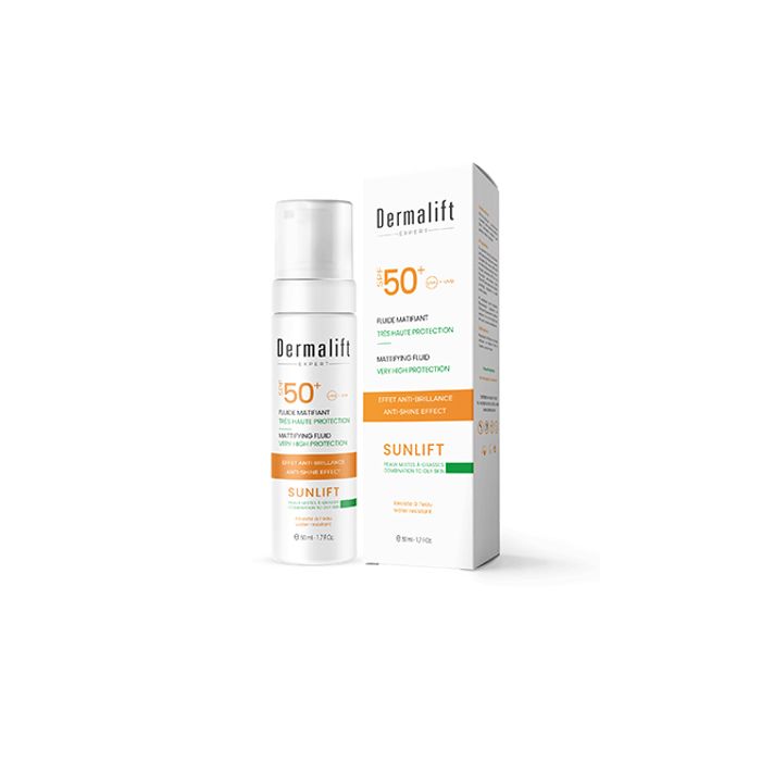 DERMALIFT ECRAN FLUID MATIFIANT SPF50+ 50ML