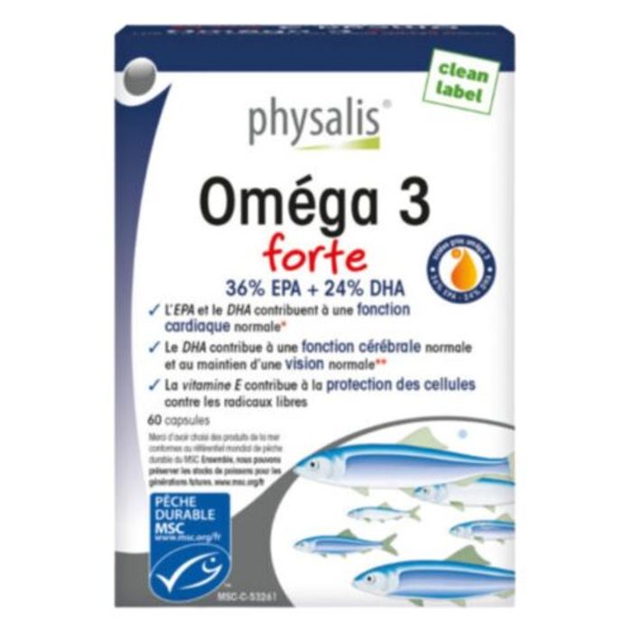 OMEGA 3 FORTE 60 SOFT GEL PHYSALIS