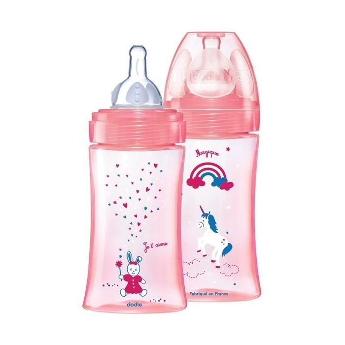 DODIE BIBERON KIT X2 INIT+ 270ML FILLE