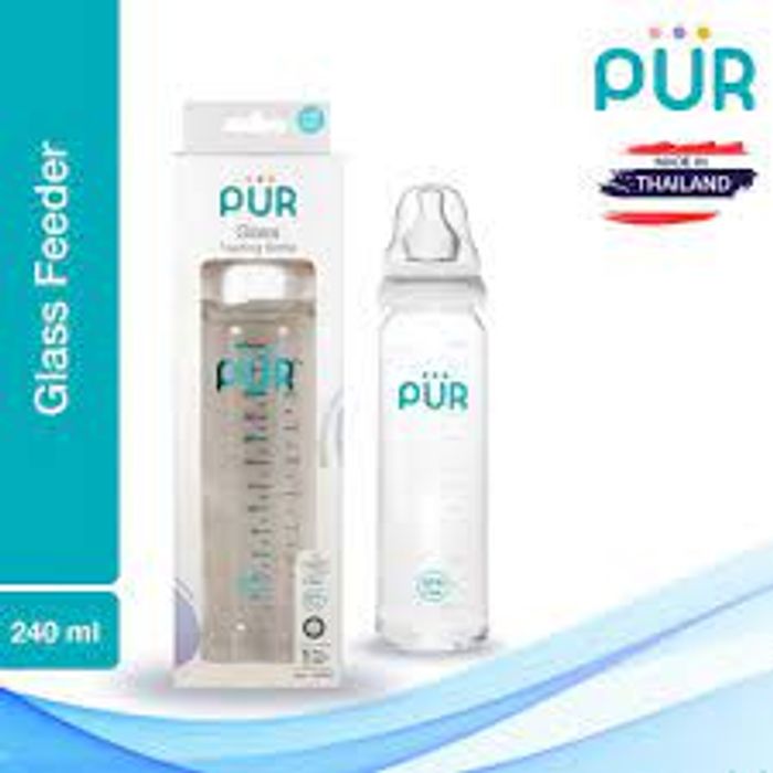 PUR BIBERON EN VERRE 240ML