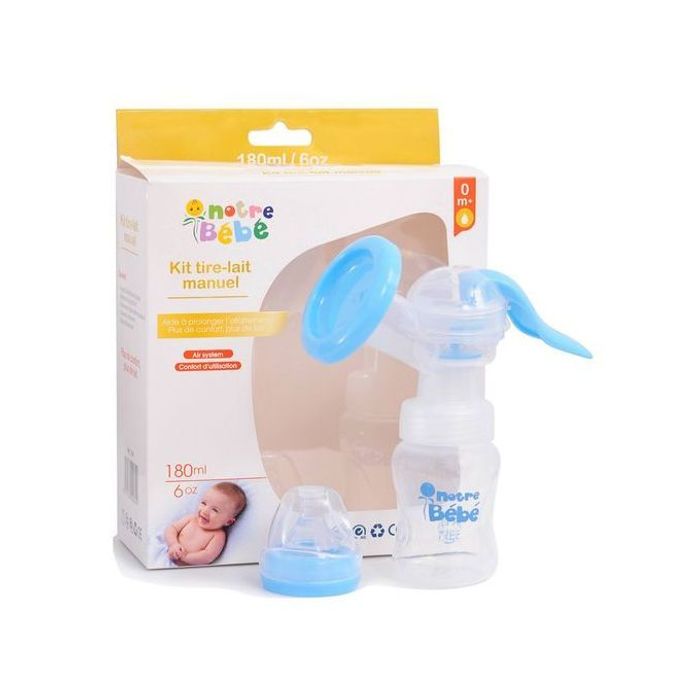 NOTRE BEBE TIRE LAIT MANUEL GM 180ML 0620