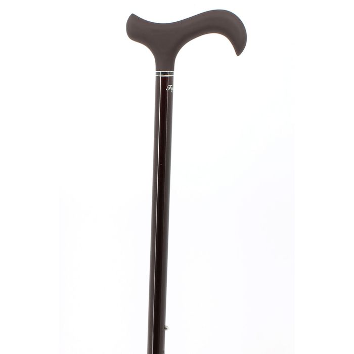 CANNE BORDEAU REGLABLE POIGNET GRIS