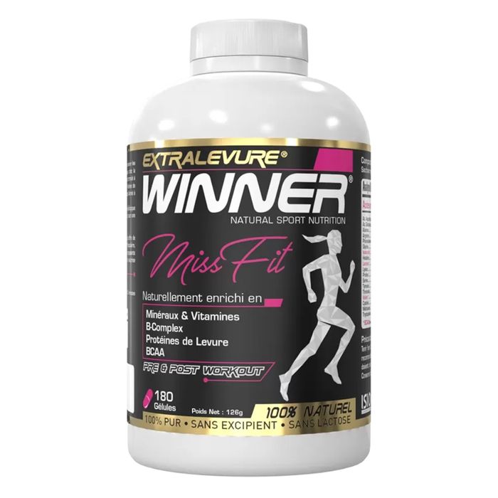 EXTRALEVURE WINNER MISS FIT 180 GELULS