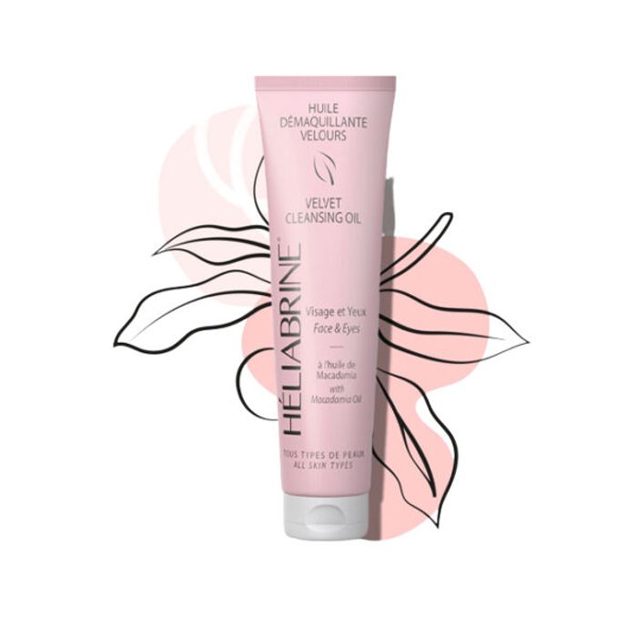 HELIABRINE HUILLE DEMAQ.VELOURS VISAGE ET YEUX 150ML