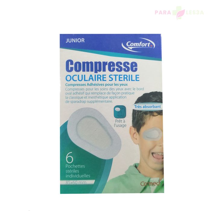 COMP OCUL COMFORT ENFANT X 6