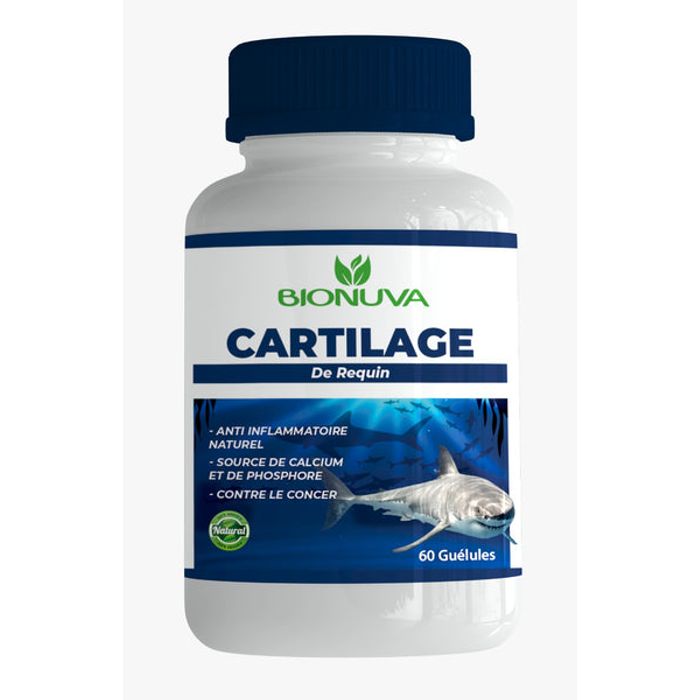 CARTILAGE DE REQUIN 120GEL 0729 BIONUVA