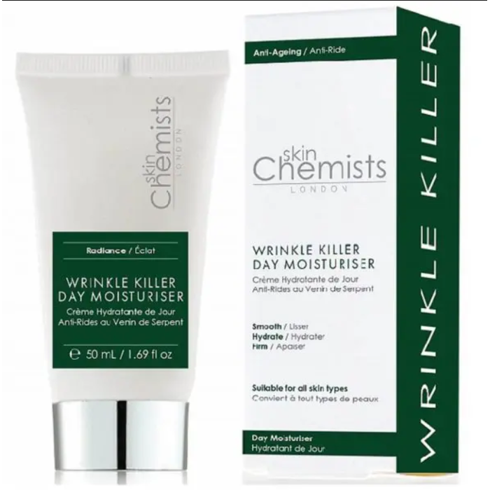 SKIN CHEMISTS CREME JOUR ANTI RIDES AU VENIN DE SERPENT 50ML