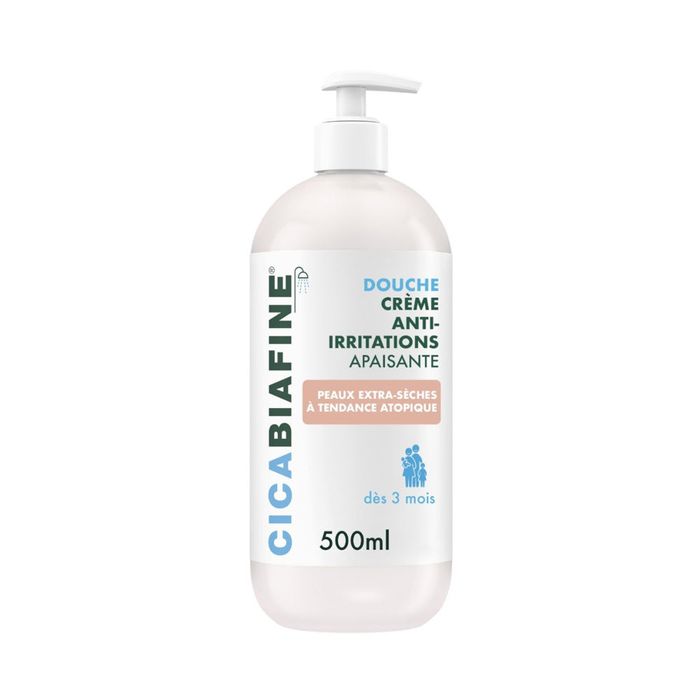 CICABIAFINE GEL DOUCHE CREME ANTI IRRITATION P.TENDANCE ATOP 500ML