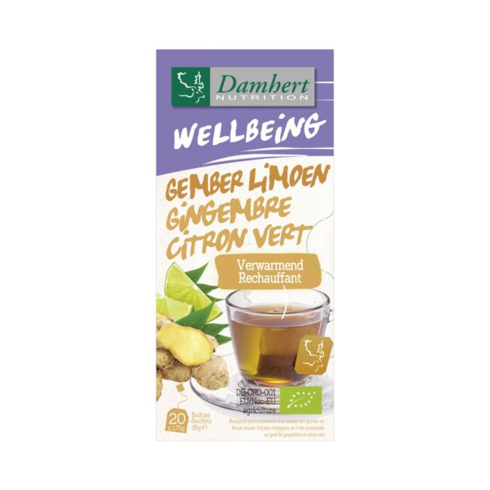 TISANE GINGEMBRE CITRON 20SACHET DAMHERT