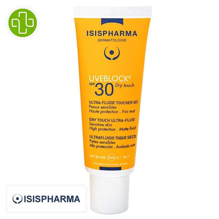 ISIS UVBLOCK ULTRA FLUIDE TOUCHER SEC SPF30 40ML